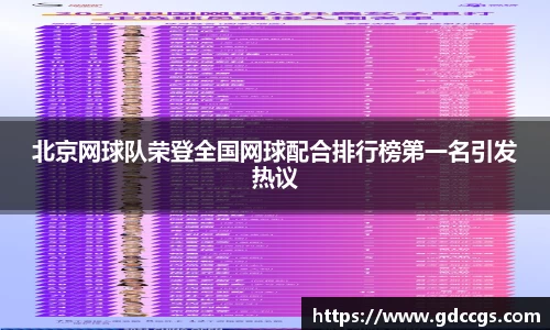 北京网球队荣登全国网球配合排行榜第一名引发热议